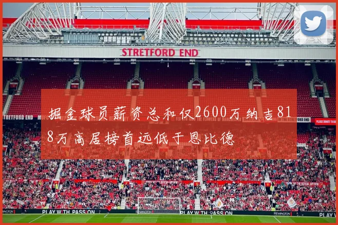 掘金球员薪资总和仅2600万纳吉818万高居榜首远低于恩比德